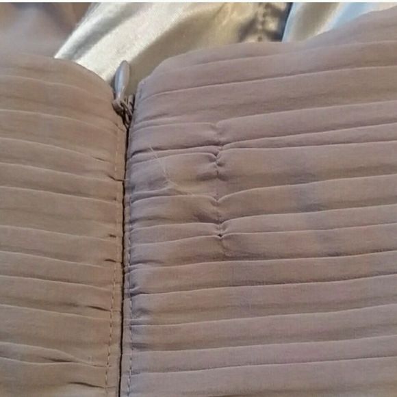 Donna Morgan  Sarah Strapless Ruched Chiffon - Picture 4 of 5